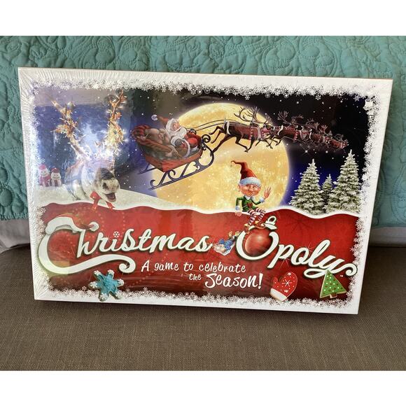 Monopoly style Christmas Edition board game Sealed Unopened - Picture 1 of 6